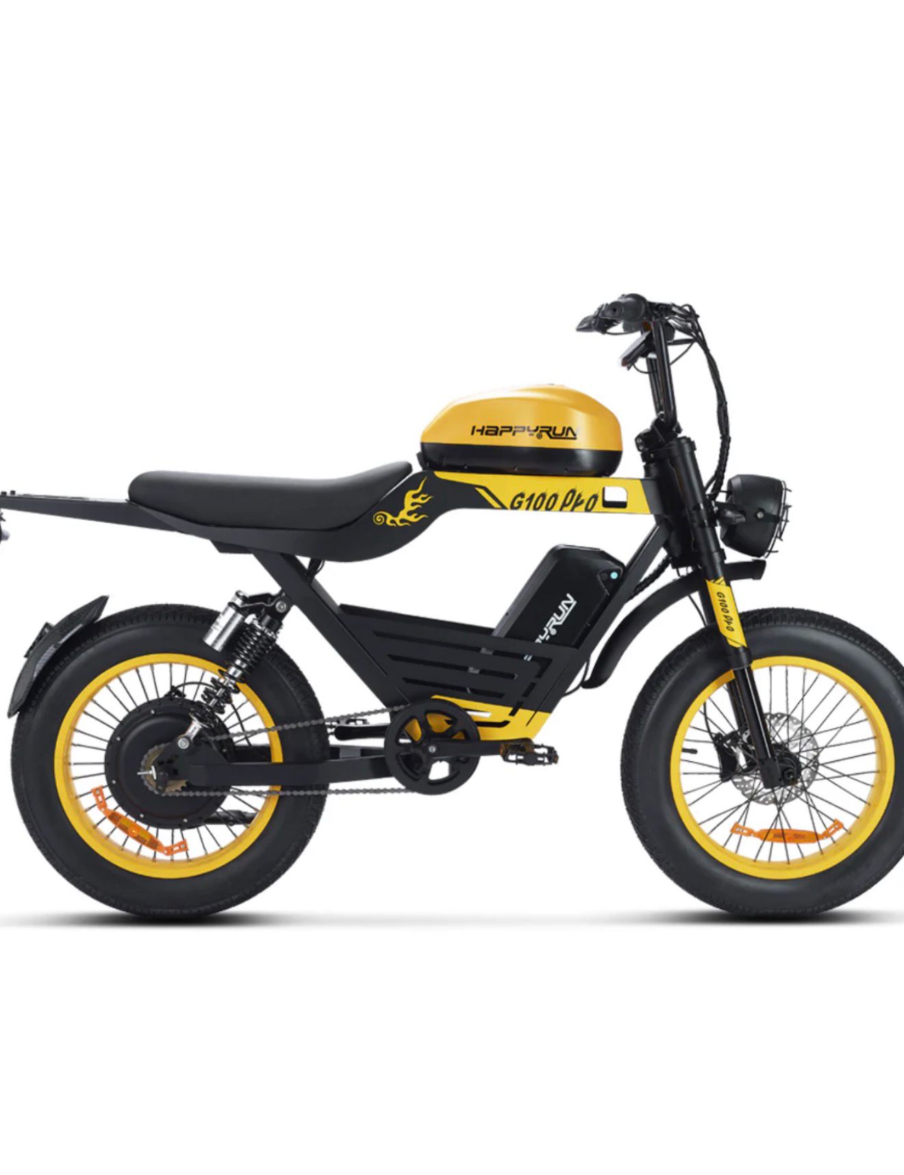 HappyRun G100 Pro 6000W Dual Battery Electric Bike